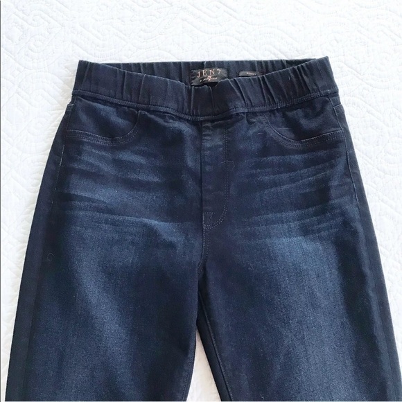 7 For All Mankind Jen7 "Skinny" Blue Pull On Jeans - Picture 4 of 9